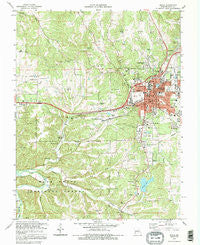 Rolla Missouri Historical topographic map, 1:24000 scale, 7.5 X 7.5 Minute, Year 1992