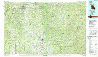 Rolla Missouri Historical topographic map, 1:100000 scale, 30 X 60 Minute, Year 1986