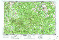 Rolla Missouri Historical topographic map, 1:250000 scale, 1 X 2 Degree, Year 1954