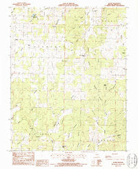 Rover Missouri Historical topographic map, 1:24000 scale, 7.5 X 7.5 Minute, Year 1986