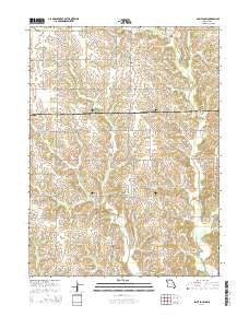 Saint John Missouri Current topographic map, 1:24000 scale, 7.5 X 7.5 Minute, Year 2014