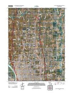 Saint Joseph North Missouri Historical topographic map, 1:24000 scale, 7.5 X 7.5 Minute, Year 2012
