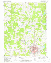 Salem Missouri Historical topographic map, 1:24000 scale, 7.5 X 7.5 Minute, Year 1981