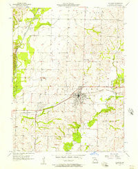 Salisbury Missouri Historical topographic map, 1:24000 scale, 7.5 X 7.5 Minute, Year 1956