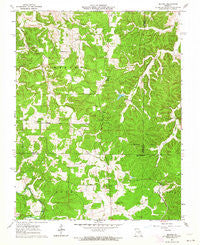 Seaton Missouri Historical topographic map, 1:24000 scale, 7.5 X 7.5 Minute, Year 1963