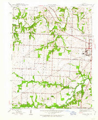 Sedalia West Missouri Historical topographic map, 1:24000 scale, 7.5 X 7.5 Minute, Year 1944