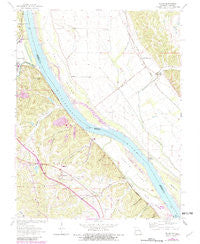 Selma Missouri Historical topographic map, 1:24000 scale, 7.5 X 7.5 Minute, Year 1964