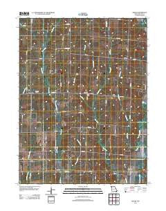 Shelby Missouri Historical topographic map, 1:24000 scale, 7.5 X 7.5 Minute, Year 2012