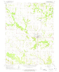 Shelbyville Missouri Historical topographic map, 1:24000 scale, 7.5 X 7.5 Minute, Year 1964
