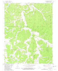 Short Bend Missouri Historical topographic map, 1:24000 scale, 7.5 X 7.5 Minute, Year 1981