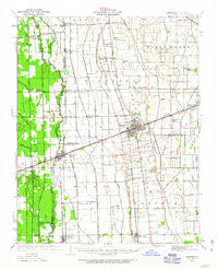 Sikeston Missouri Historical topographic map, 1:62500 scale, 15 X 15 Minute, Year 1931
