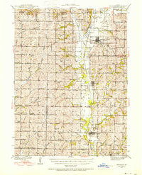 Skidmore Missouri Historical topographic map, 1:62500 scale, 15 X 15 Minute, Year 1939