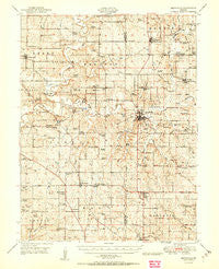 Smithville Missouri Historical topographic map, 1:62500 scale, 15 X 15 Minute, Year 1950