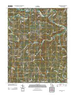Spring Bluff Missouri Historical topographic map, 1:24000 scale, 7.5 X 7.5 Minute, Year 2012