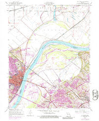 St. Charles Missouri Historical topographic map, 1:24000 scale, 7.5 X 7.5 Minute, Year 1954