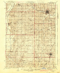 Stanberry Missouri Historical topographic map, 1:62500 scale, 15 X 15 Minute, Year 1943