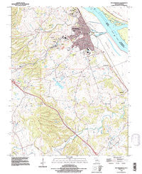 Ste Genevieve Missouri Historical topographic map, 1:24000 scale, 7.5 X 7.5 Minute, Year 1993