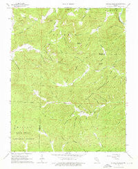 Stegall Mountain Missouri Historical topographic map, 1:24000 scale, 7.5 X 7.5 Minute, Year 1965