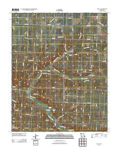Stella Missouri Historical topographic map, 1:24000 scale, 7.5 X 7.5 Minute, Year 2012