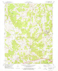 Stoutland Missouri Historical topographic map, 1:24000 scale, 7.5 X 7.5 Minute, Year 1978