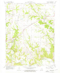 Stoutsville Missouri Historical topographic map, 1:24000 scale, 7.5 X 7.5 Minute, Year 1960
