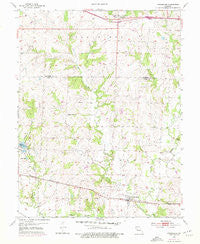 Strasburg Missouri Historical topographic map, 1:24000 scale, 7.5 X 7.5 Minute, Year 1954