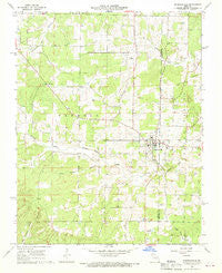 Summersville Missouri Historical topographic map, 1:24000 scale, 7.5 X 7.5 Minute, Year 1968