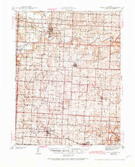 Sweet Springs Missouri Historical topographic map, 1:62500 scale, 15 X 15 Minute, Year 1939