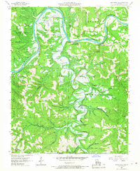 Table Rock Dam Missouri Historical topographic map, 1:24000 scale, 7.5 X 7.5 Minute, Year 1956