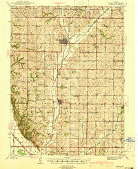 Tarkio Missouri Historical topographic map, 1:62500 scale, 15 X 15 Minute, Year 1941
