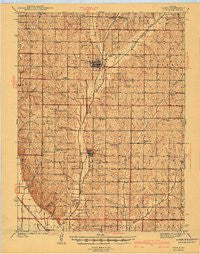 Tarkio Missouri Historical topographic map, 1:62500 scale, 15 X 15 Minute, Year 1941