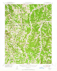 Tavern Missouri Historical topographic map, 1:62500 scale, 15 X 15 Minute, Year 1950