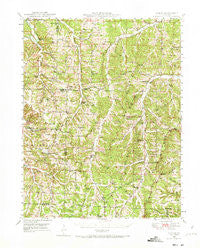 Tavern Missouri Historical topographic map, 1:62500 scale, 15 X 15 Minute, Year 1948