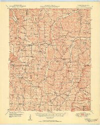 Tavern Missouri Historical topographic map, 1:62500 scale, 15 X 15 Minute, Year 1950