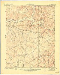 Tiff Missouri Historical topographic map, 1:24000 scale, 7.5 X 7.5 Minute, Year 1939
