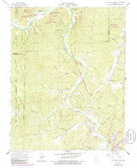 Van Buren North Missouri Historical topographic map, 1:24000 scale, 7.5 X 7.5 Minute, Year 1965