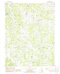 Van Cleve Missouri Historical topographic map, 1:24000 scale, 7.5 X 7.5 Minute, Year 1987