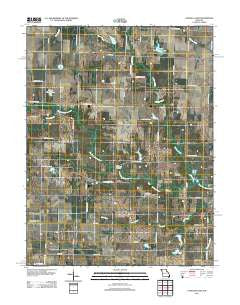 Vandalia Lake Missouri Historical topographic map, 1:24000 scale, 7.5 X 7.5 Minute, Year 2012