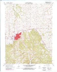 Versailles Missouri Historical topographic map, 1:24000 scale, 7.5 X 7.5 Minute, Year 1961
