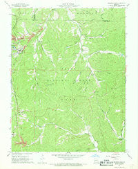 Viburnum East Missouri Historical topographic map, 1:24000 scale, 7.5 X 7.5 Minute, Year 1967
