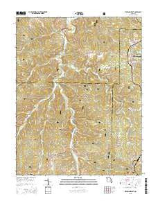 Viburnum West Missouri Current topographic map, 1:24000 scale, 7.5 X 7.5 Minute, Year 2015