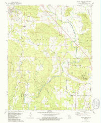 Wachita Mountain Missouri Historical topographic map, 1:24000 scale, 7.5 X 7.5 Minute, Year 1980