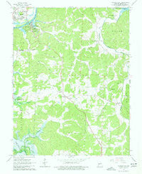 Warsaw East Missouri Historical topographic map, 1:24000 scale, 7.5 X 7.5 Minute, Year 1964