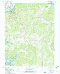Warsaw East Missouri Historical topographic map, 1:24000 scale, 7.5 X 7.5 Minute, Year 1964