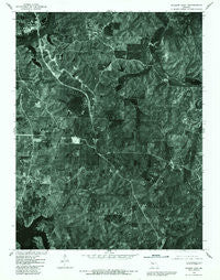 Warsaw East Missouri Historical topographic map, 1:24000 scale, 7.5 X 7.5 Minute, Year 1980