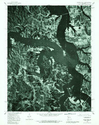 Warsaw West Missouri Historical topographic map, 1:24000 scale, 7.5 X 7.5 Minute, Year 1980