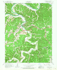 Waynesville Missouri Historical topographic map, 1:24000 scale, 7.5 X 7.5 Minute, Year 1954