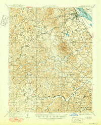 Weingarten Missouri Historical topographic map, 1:62500 scale, 15 X 15 Minute, Year 1909