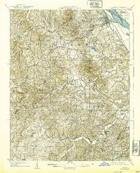 Weingarten Missouri Historical topographic map, 1:62500 scale, 15 X 15 Minute, Year 1909