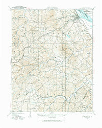 Weingarten Missouri Historical topographic map, 1:62500 scale, 15 X 15 Minute, Year 1907